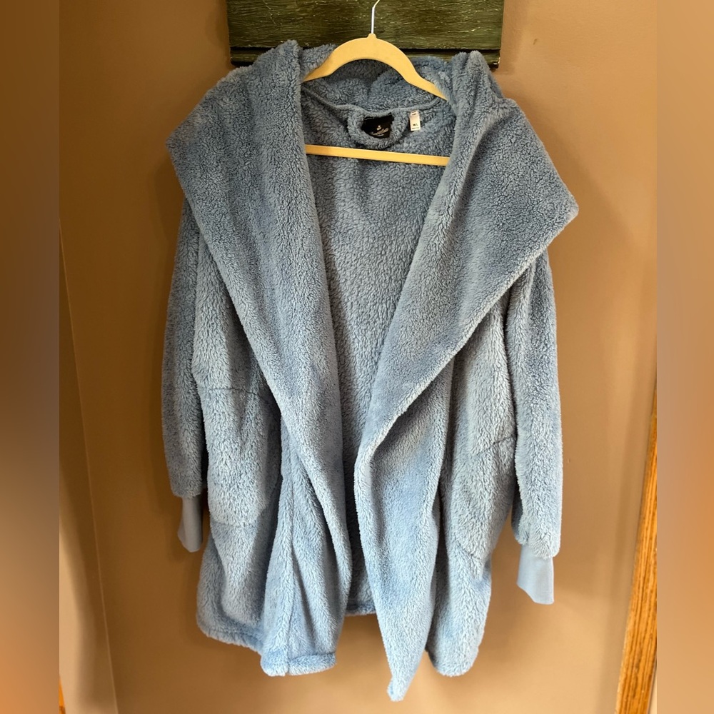 BumbleBella by Jill Martin Hooded Sherpa Lounger Size Large